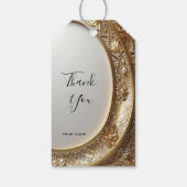 Gouden Sierlijst Cadeaubijsluiter Cadeaulabel (Achterkant)