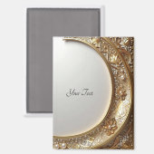 Gouden Sierlijst Magneet (Voorkant / Achterkant)