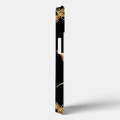 Gouden Sierlijst met Bloemmotive Case-Mate iPhone Case (Achterkant / Rechts)