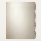 Gouden Sierlijst Met Parels Planner (Achterkant)