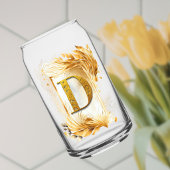 Gouden Sierlijst Monogram D Blikvorm Glas