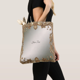 Gouden Sierlijst Schoudertas Tote Bag