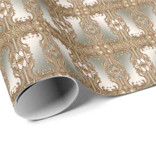 Gouden Sierpapier Cadeaupapier (Rol Hoek)