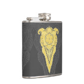 gouden siervlam heupfles (Rechts)