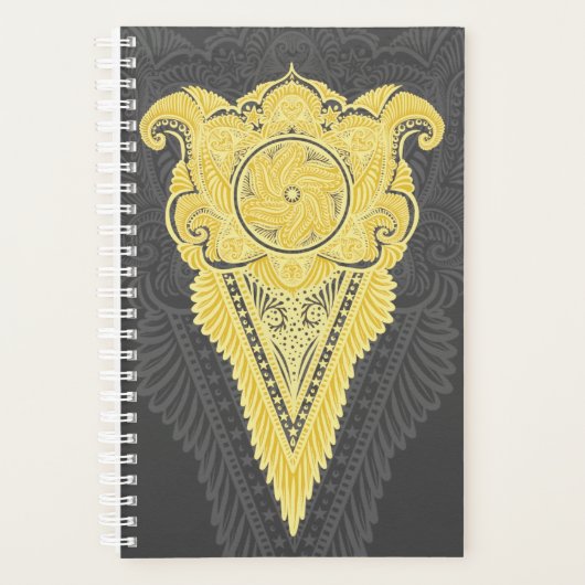 gouden siervlam planner (Voorkant)