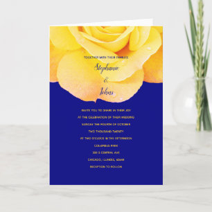 Gouden Sinaasappel Geel Rose Navy Blauw Bloemen Br