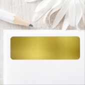 Gouden Sjabloon Achtergrond Blank Etiket (Insitu)