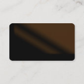 Gouden skelet Key Bruin Slotenmaker Visitekaartjes (Achterkant)