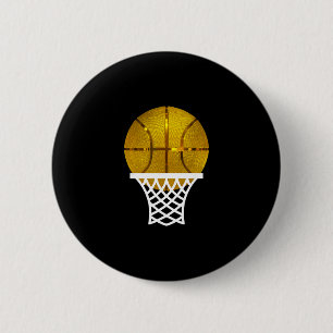 Gouden Skelet Trofee Mvp-prijs  Ronde Button 5,7 Cm