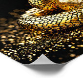 Gouden slang poster (Hoek)