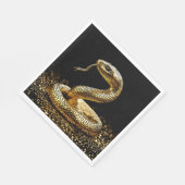 Gouden slang servet (Hoek)