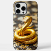 Gouden Slangenschub Case-Mate iPhone Case (Achterkant)