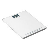 Gouden Sleutel Blauwe Spruce Gepersonaliseerde Rea Notitieblok (Schuin)