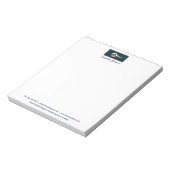 Gouden Sleutel Blauwe Spruce Gepersonaliseerde Rea Notitieblok (Linkerzijde)