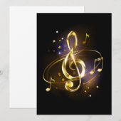 Gouden Sleutel Muziek Aankondiging (Voorkant / Achterkant)