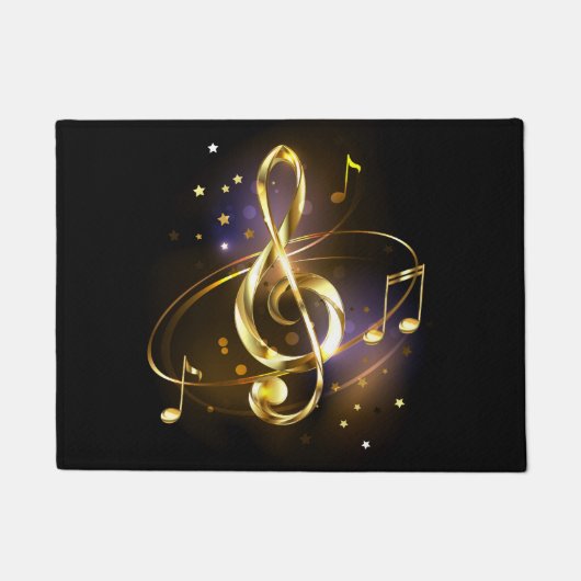 Gouden Sleutel Muziek Deurmat (Voorkant)