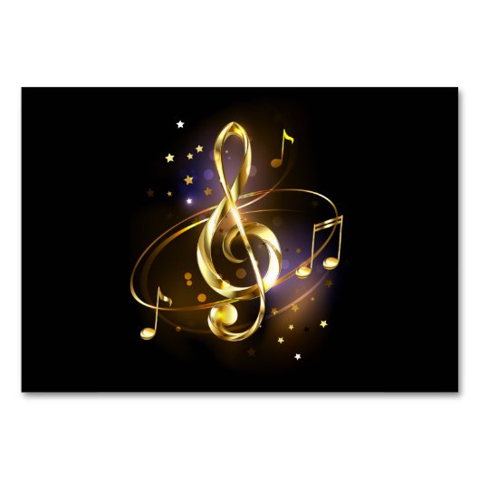 Gouden Sleutel Muziek Kaart (Voorkant)