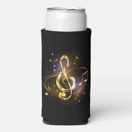 Gouden Sleutel Muziek Seltzer Blikjeskoeler (Seltzer Voorkant)