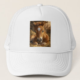 Gouden Sluimering zachte Veulen Trucker Pet