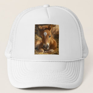 Gouden Sluimering zachte Veulen Trucker Pet