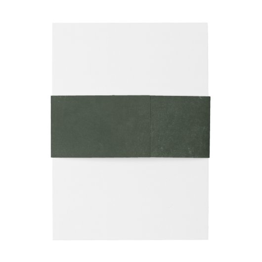 Gouden smaragdgroene elegante huwelijksuitnodiging uitnodigingen wikkel (Achterkant Voorbeeld)