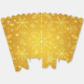 Gouden Sneeuw Bedankdoosjes (Ongevouwen)