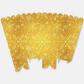 Gouden Sneeuw Bedankdoosjes (Ongevouwen)