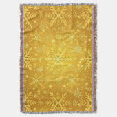 Gouden Sneeuw Deken (Voorkant Verticaal)