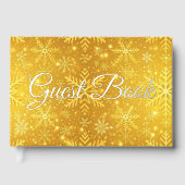 Gouden Sneeuw Gastenboek (Voorkant)