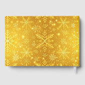 Gouden Sneeuw Gastenboek (Achterkant)