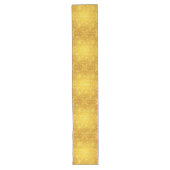 Gouden Sneeuw Lange Tafelloper (Voorkant)