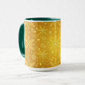 Gouden Sneeuw Mok (Voorkant links)