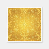 Gouden Sneeuw Servet (Voorkant)