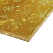 Gouden Sneeuw Snijplank (Hoek)