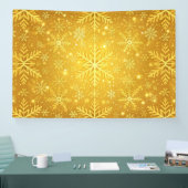 Gouden Sneeuw Spandoek (Beurs)