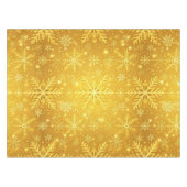 Gouden Sneeuw Tafelkleed (Voorkant (Horizontaal))