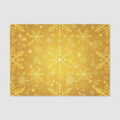 Gouden Sneeuw Tissuepapier (Voorkant)