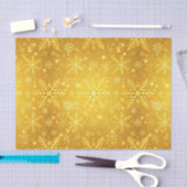 Gouden Sneeuw Tissuepapier (Craft)