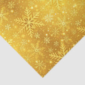 Gouden Sneeuw Tissuepapier (Detail)