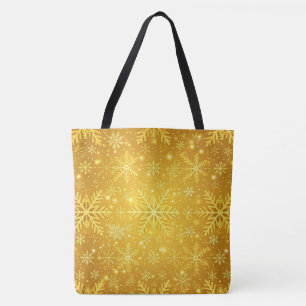 Gouden Sneeuw Tote Bag
