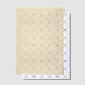 Gouden Sneeuw Vellum Uitnodigingen (Offset (Uitnodiging))