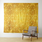 Gouden Sneeuw Wandkleed (In Situ (horizontaal))