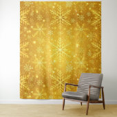Gouden Sneeuw Wandkleed (In situ)