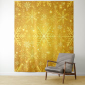 Gouden Sneeuw Wandkleed (In situ)