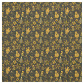 gouden sneeuwstof stof (Swatch)