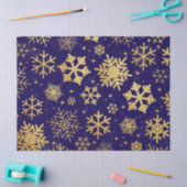 Gouden Sneeuwvlok Elegantie – Tissuepapier (Craft)