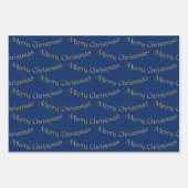 Gouden sneeuwvlok – Glitter Effect Inpakpapier Vel (Voorkant 2)