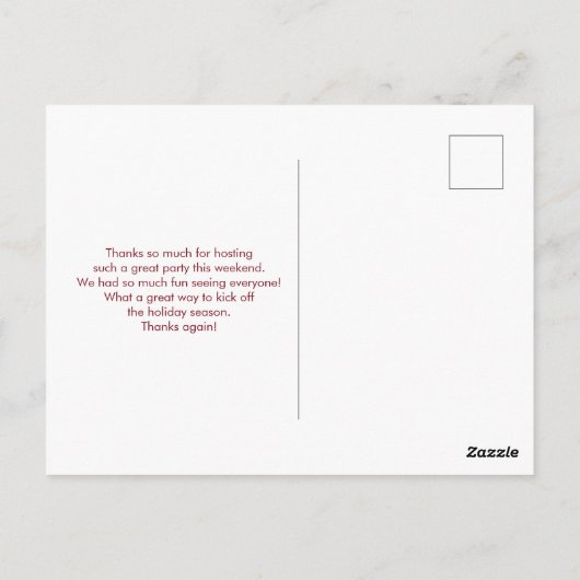 Gouden Sneeuwvlok Kristallen Kerst Dank Je Briefkaart (Achterkant)