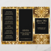 Gouden sneeuwvlok Menu & Prijzen (Voorkant)