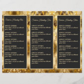 Gouden sneeuwvlok Menu & Prijzen (Achterkant)